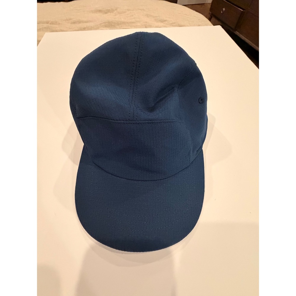 Lululemon Fast and Free Running Hat Ripstop 5-Panel Cap Blue Teal NWOT